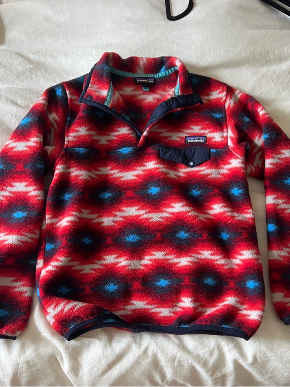 Patagonia Synchilla Aztec-Pattern Snap Pullover